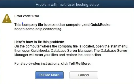 QuickFix for QuickBooks-Error-H202